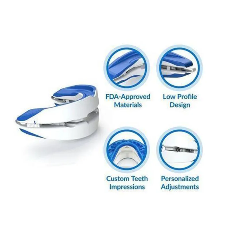 Silicone Anti-Snore Mouthpiece Bruxism Mouth Guard Improve Sleeping Aid Braces Teeth Orthodontic Snoring Night Device Stop Snore