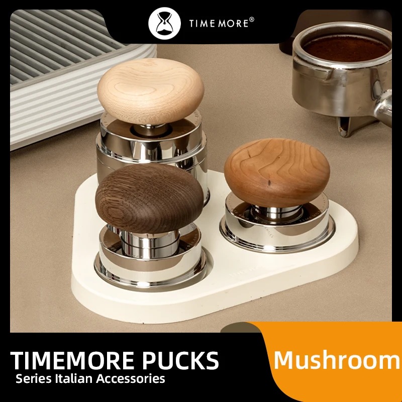 timemore-pucks-mushroom-needle-type-powder-distributor-self-gravity-powder-distributor-constant-pressure-powder-tamper