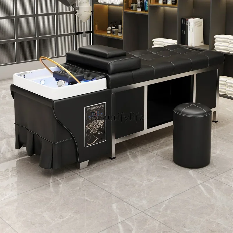 

02Thai hair treatment shampoo bed barber shop hair salon special beauty salon