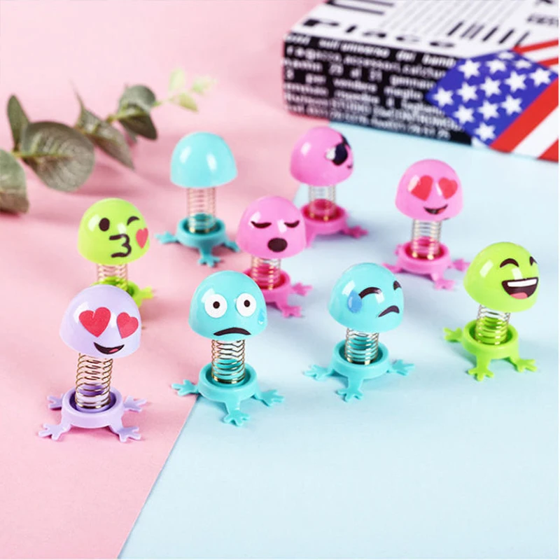 1-20pcs New Finger Springs Funny Little Toys Creative Outdoor Campus Funny Small Gifts Children\'s Day Birthday Party Gifts Toys