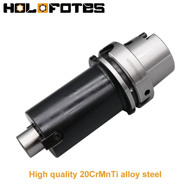 HSK63A-FMB22-100L Tool Holder HSK63A FMB Milling Cutter Holder High Speed High precision HSK63A FMB22 100 CNC Tool Holder