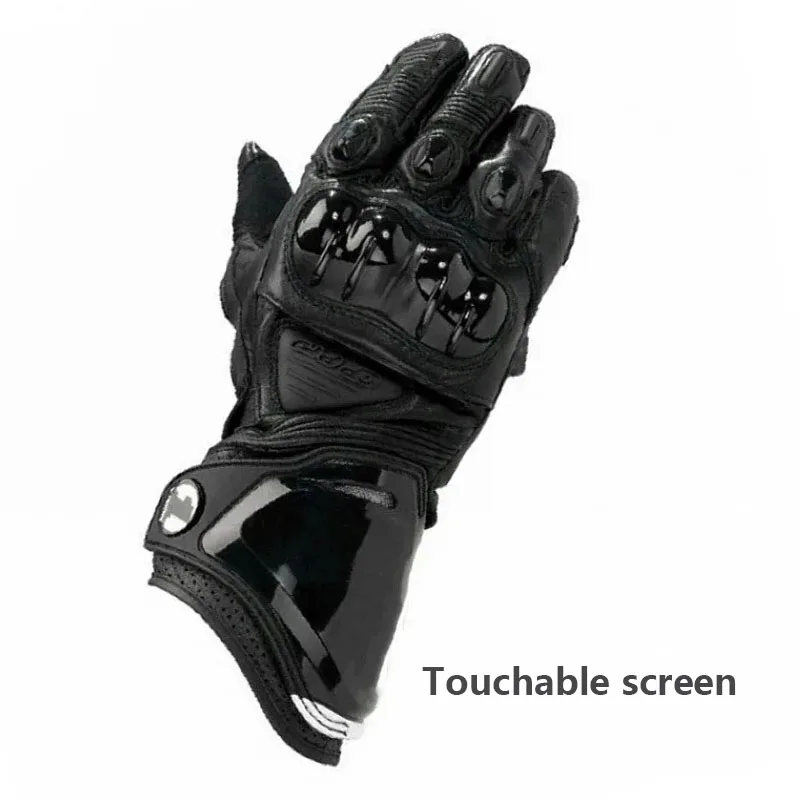 Nouveaux gants d'équitation de Moto pour hommes gants en cuir alpin Moto M1 course doigt complet gants de course Pro