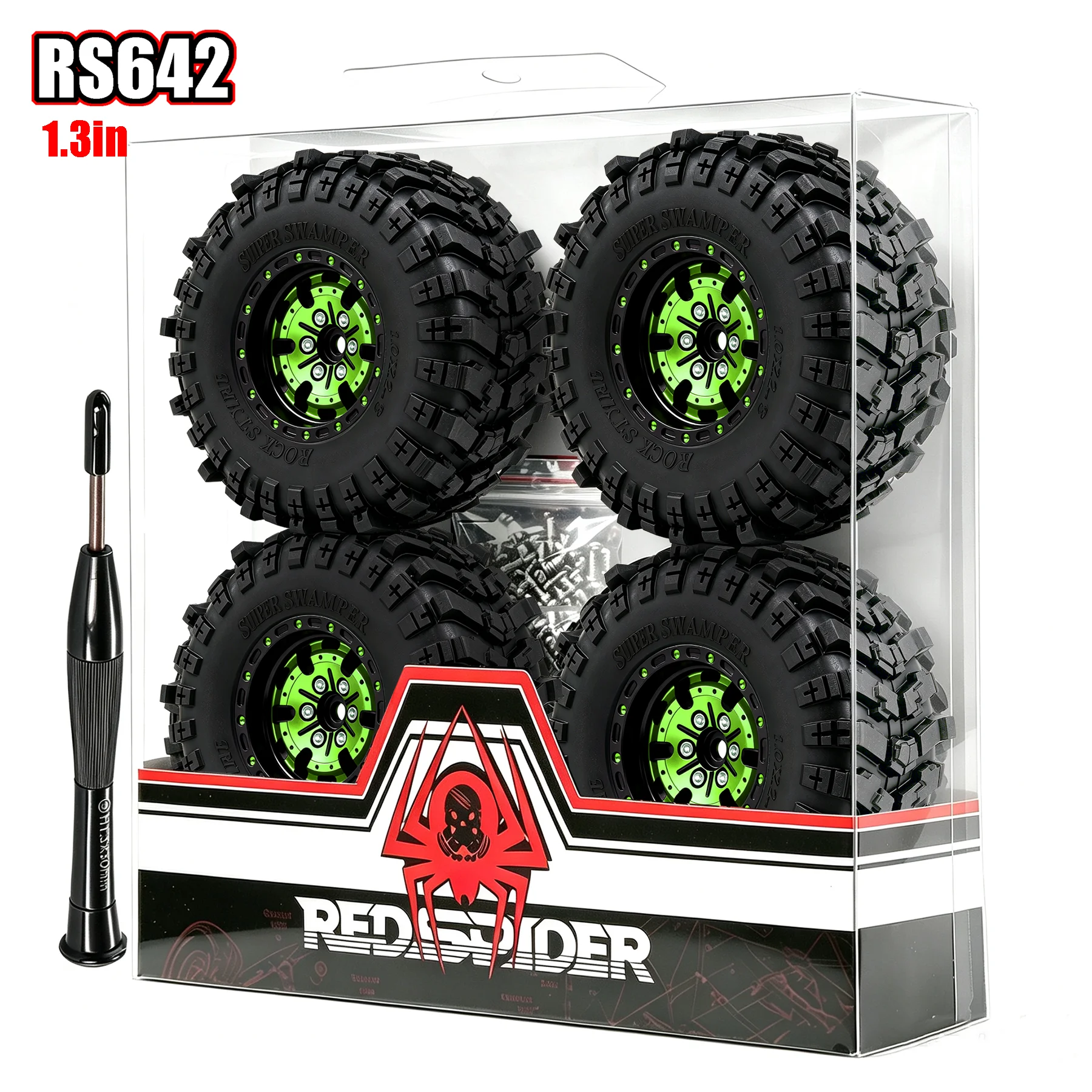 Set di 4 Ruote Beadlock in Met - Rc Hobby Crawler recensione e prezzo