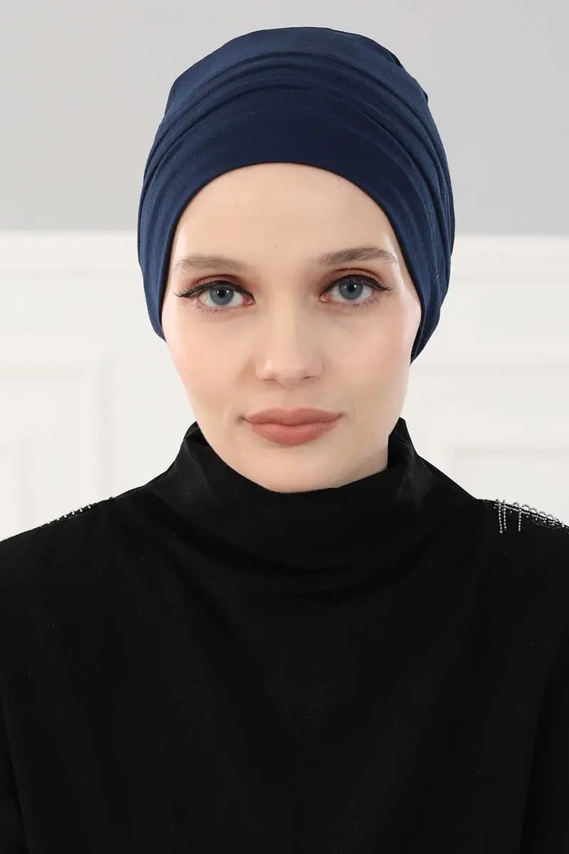 

Beret Model hijab Bone navy blue