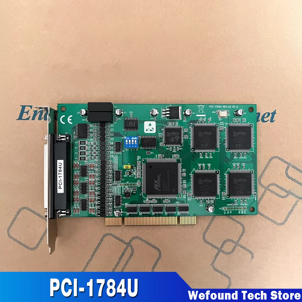 

For Advantech 4-axis Orthogonal Encoder And Counter Card PCI-1784U-AE Count Card PCI-1784U