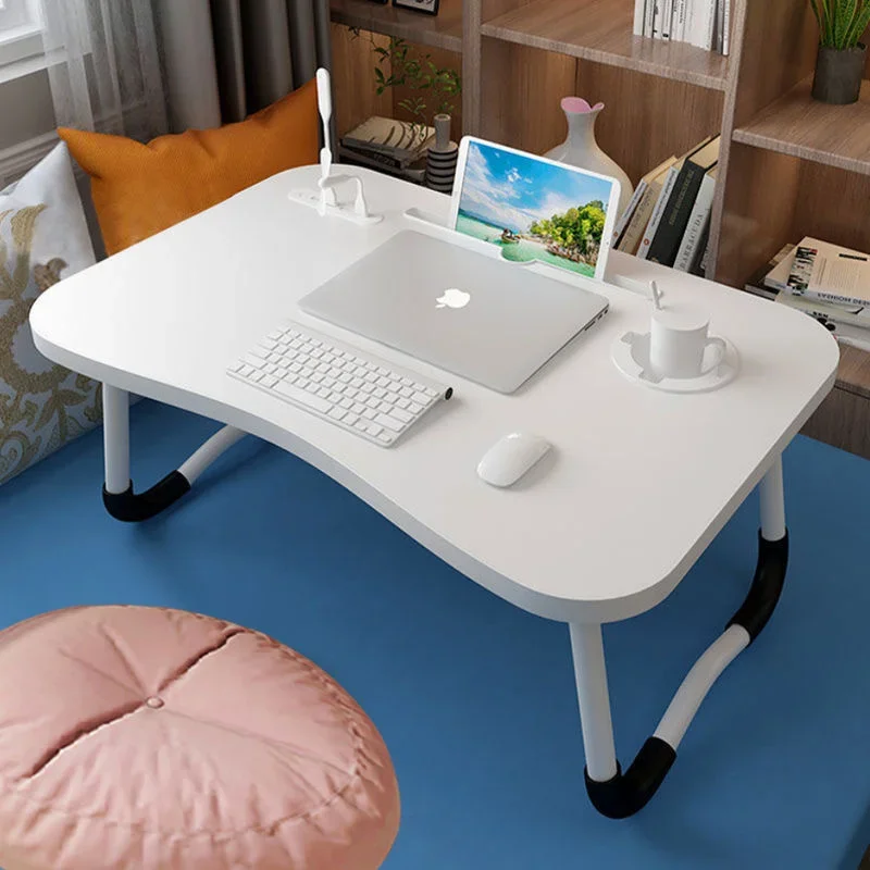 Simple Reading Desk, Stylish Computer Table, Folding Paint Bracket, Thickened Sheet Office Desk, Wooden Wall Clock