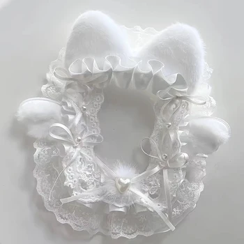 Phtocard Toploader Pure Kanten Mouw Wit Lint Fotocards Mouw Handgemaakte Fotocard Display Protector