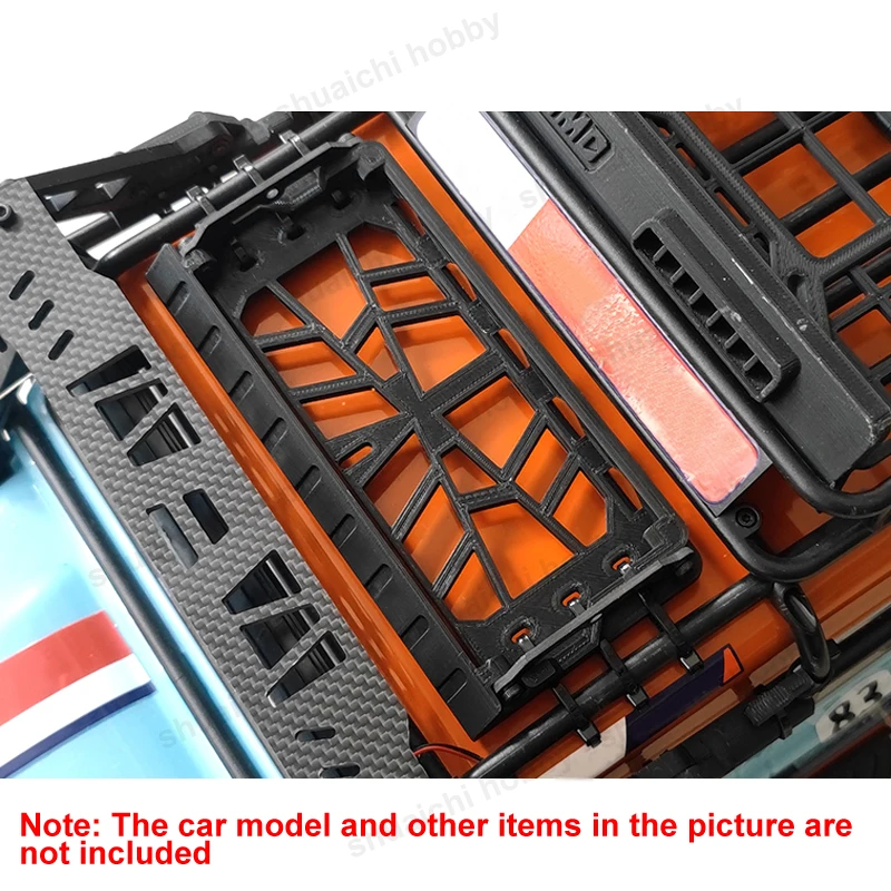 1PCS Model Car Roof Extension Panel/Luggage Rack Hollow Decorative Bracket Modification Accessories for MJX West H8H RC Crawler