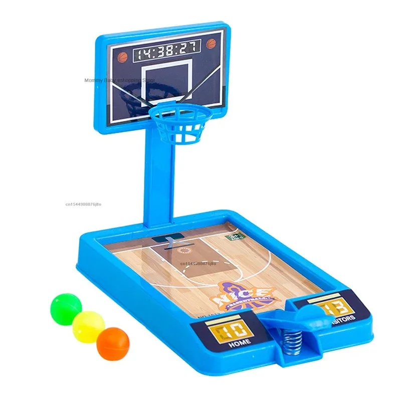 Basketball Game.Mini Desktop Tabletop Portable Travel or Office Game Set for Indoor or Outdoor Fun Party Games Toy or Gift