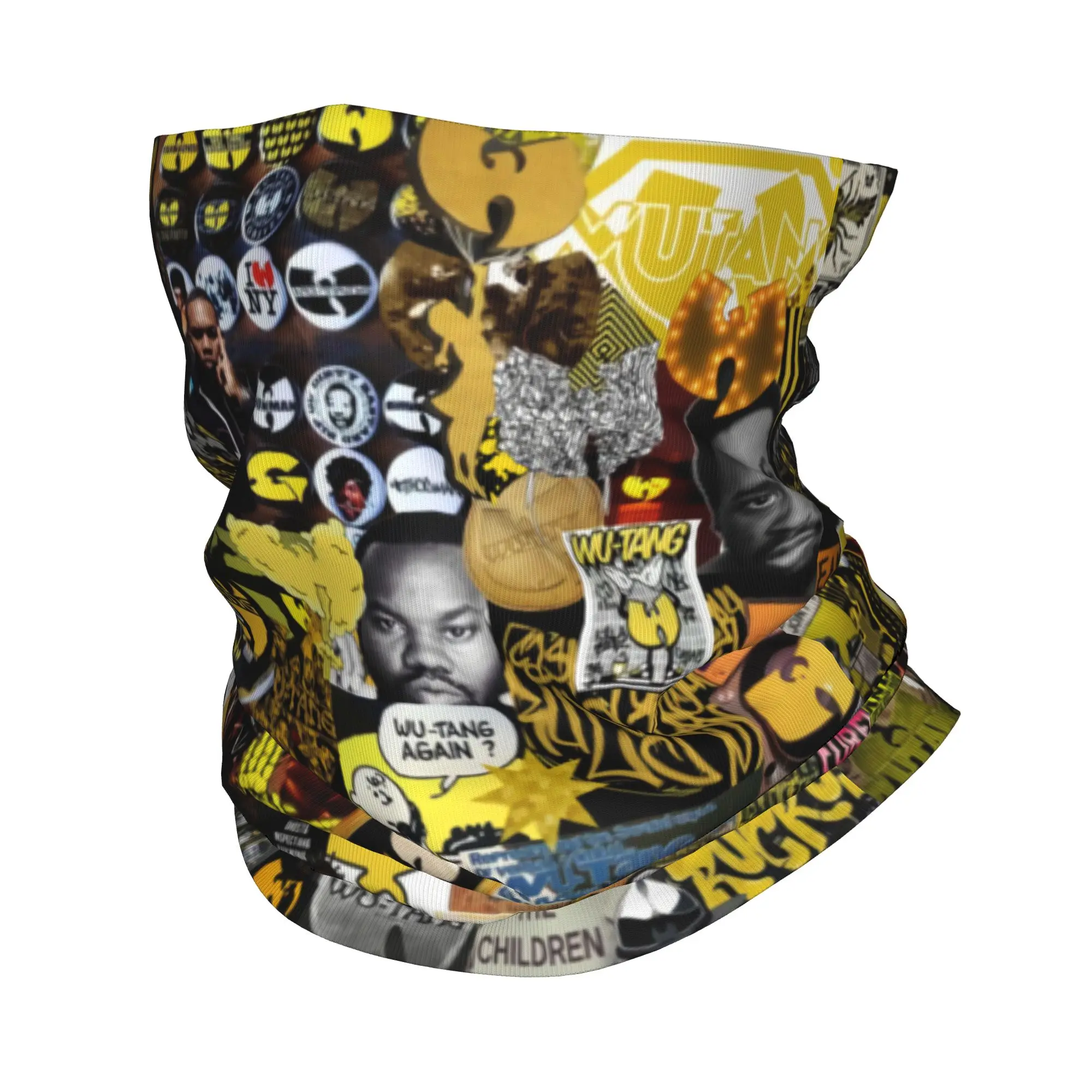 Custom Clans T-Tanged Bandana Neck Warmer Men Women Winter Ski Tube Scarf Gaiter Music Face Cover