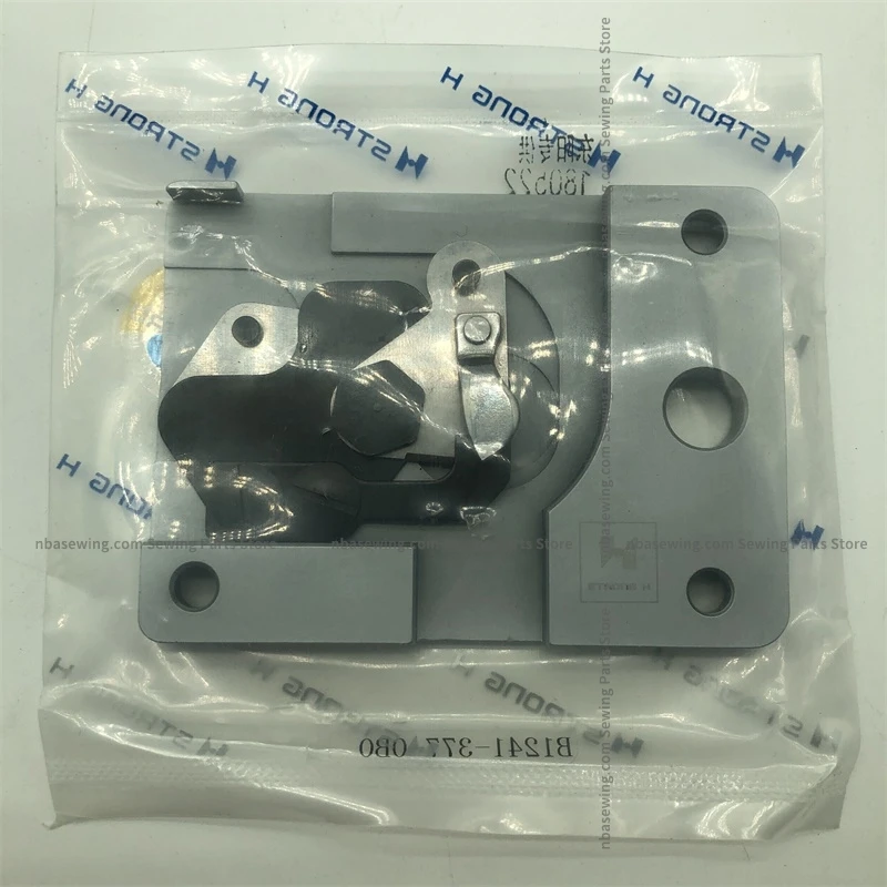 B1241-377-0B0 Thread Cutting Assembly Strong H Large Needle Plate Moving Fixed Knife for Juki 377 1377 Computer Button Attaching