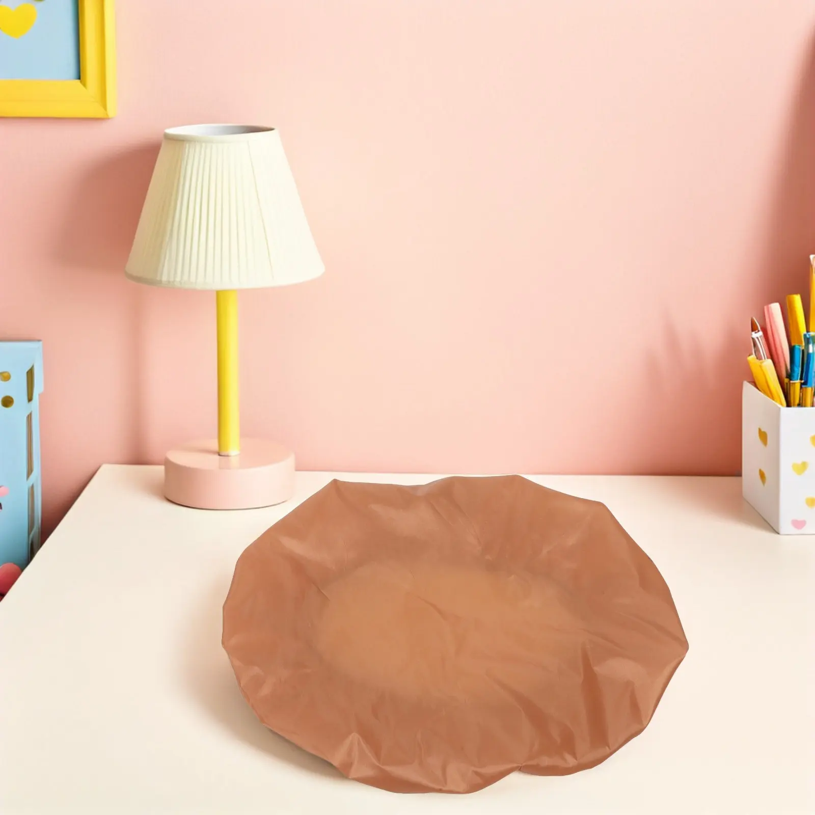 Large Hanging Lamp Cover Round Fabric Ceiling Lamp Shade Cover 16-23 Inch Waterproof Anti-Glare Diffuser for Pendant Ceiling