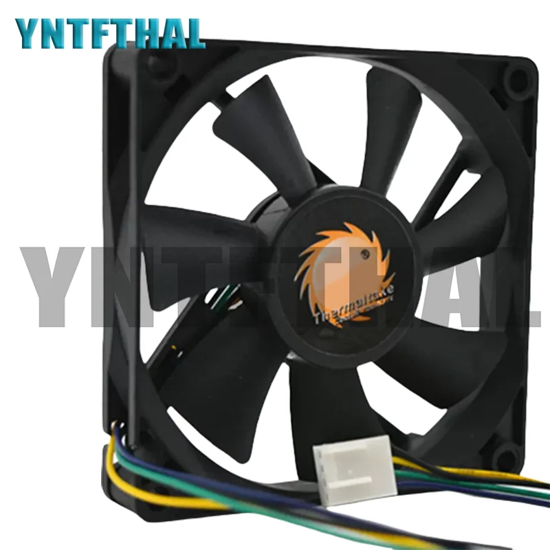 New For Tt TT-8015 A8015L12S 8CM 4PIN PWM 1.5CM Thick 12V 0.28A Cooling Fan