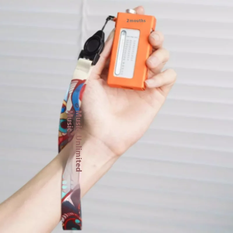 FiiO SK-RR11 Radio Leather Protective Case Anti Slip PU Leather Case With Hanging Rope+Hand Rope Customized FiiO RR11 Radio Case