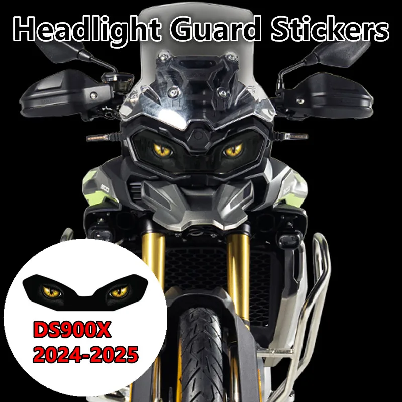 

Motorcycle Headlight Stickers Protective Headlight Guard Stickers Decals For VOGE DS900X 900x 24 2025 DS900X Headlight Stickers
