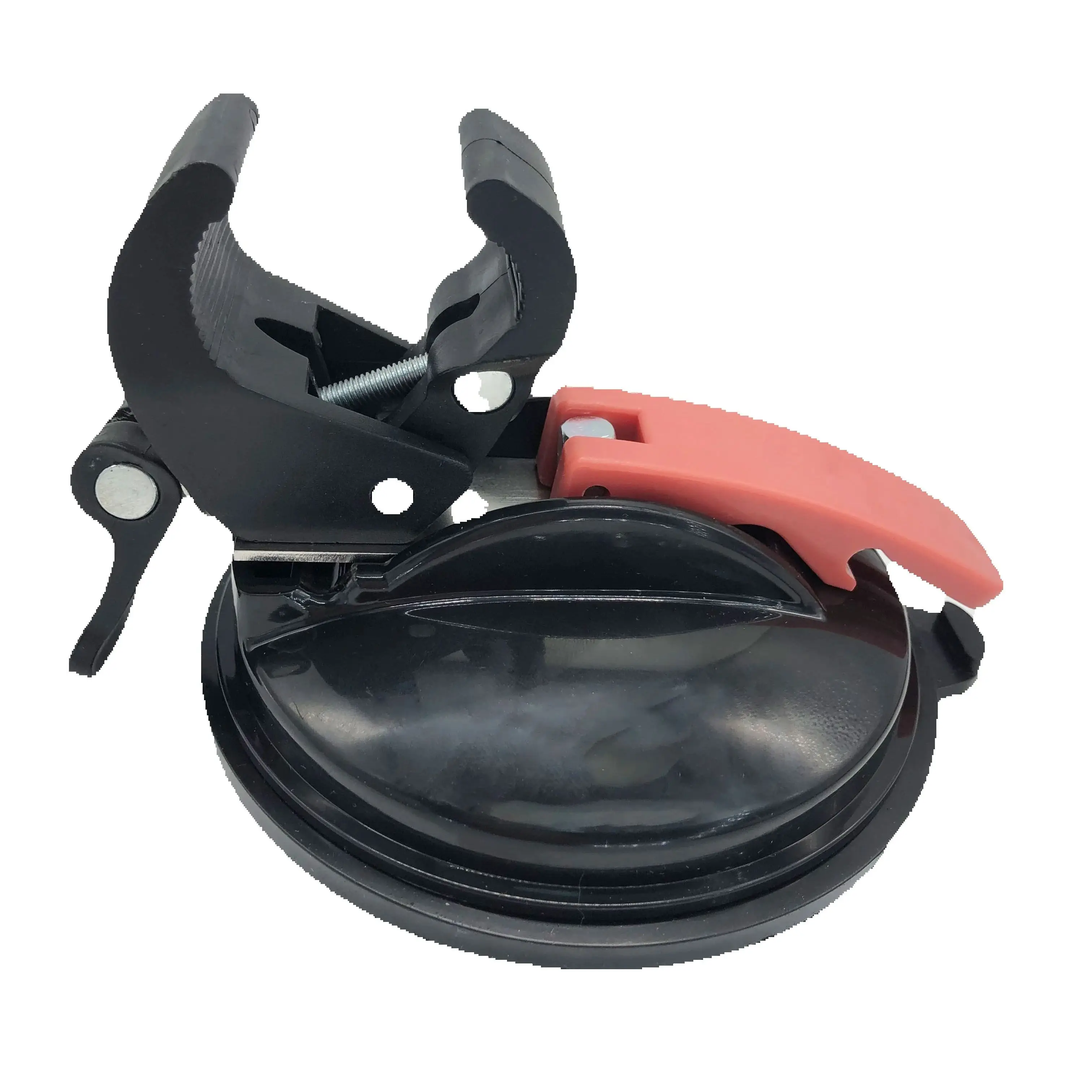Vacuum Suction Cup Base for Reciprocating Motor / Linear Actuator, Mechanical Lock, Strong Suction Tool Mount