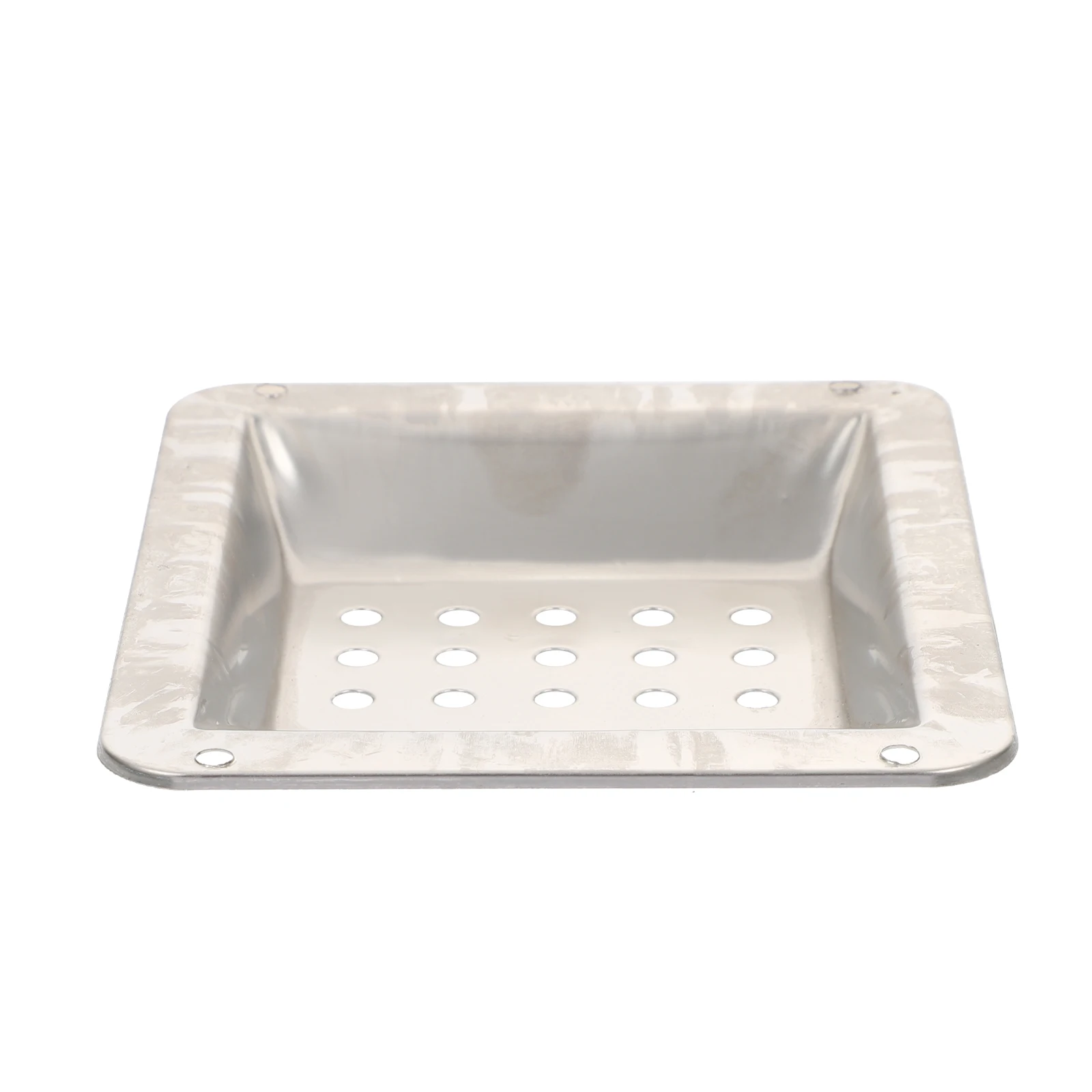 

Stainless Steel Ashtray Trash Can Accessory Metal Tray Mesh Container Silver Outdoor Non Fading Safe Disposal