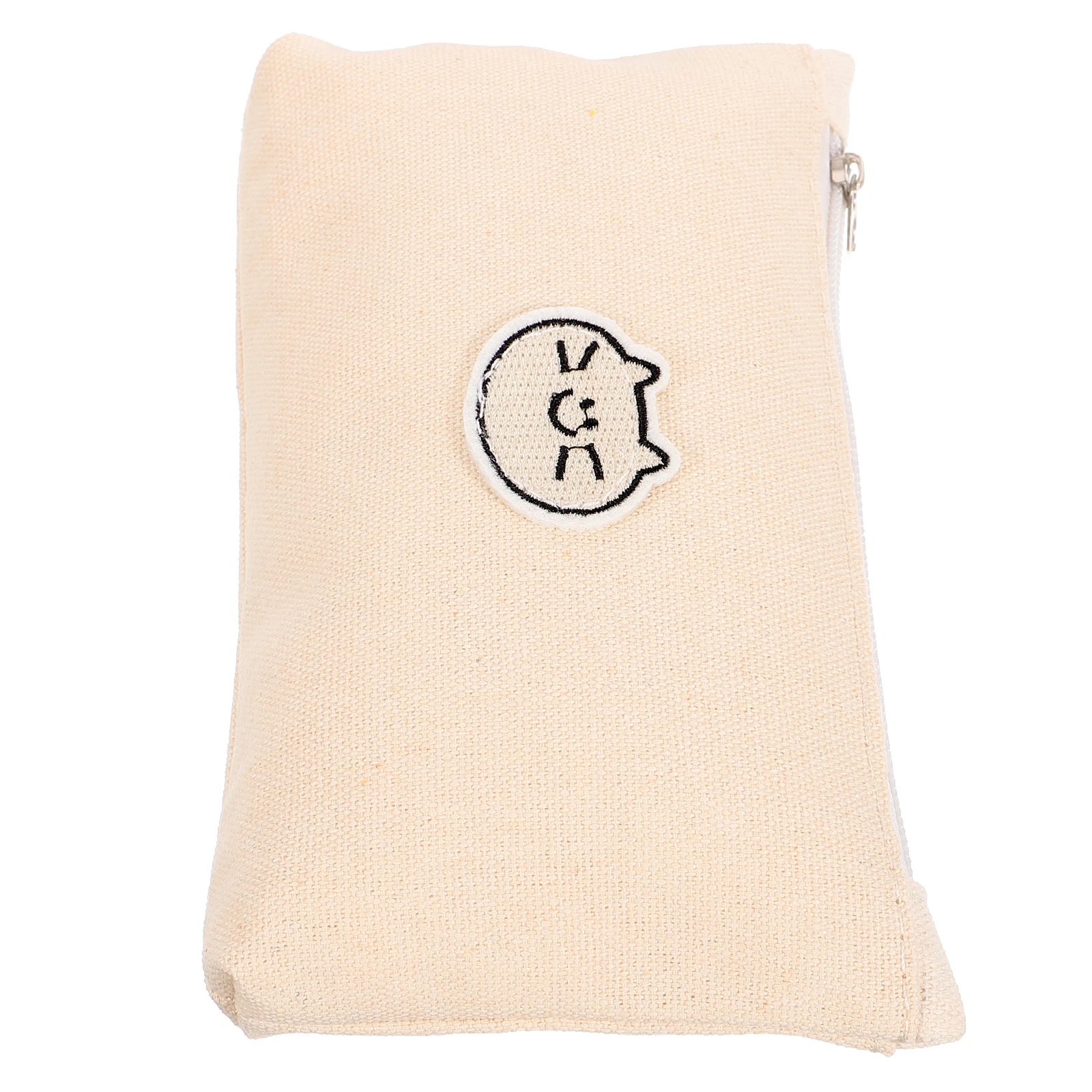 Пенал с изображением кота, большая вместительная сумка, большой органайзер, белый держатель, кавайный простой японский чехол для хранения