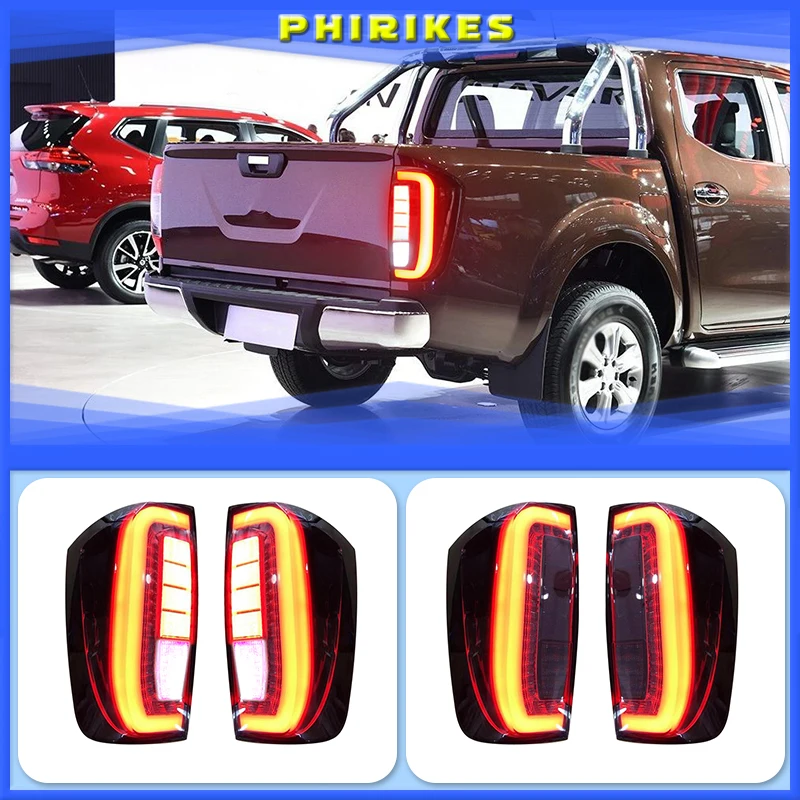 

REAR LED TAIL LIGHTS BACK LAMPS FIT FOR NISSAN NAVARA NP300 2015-2018