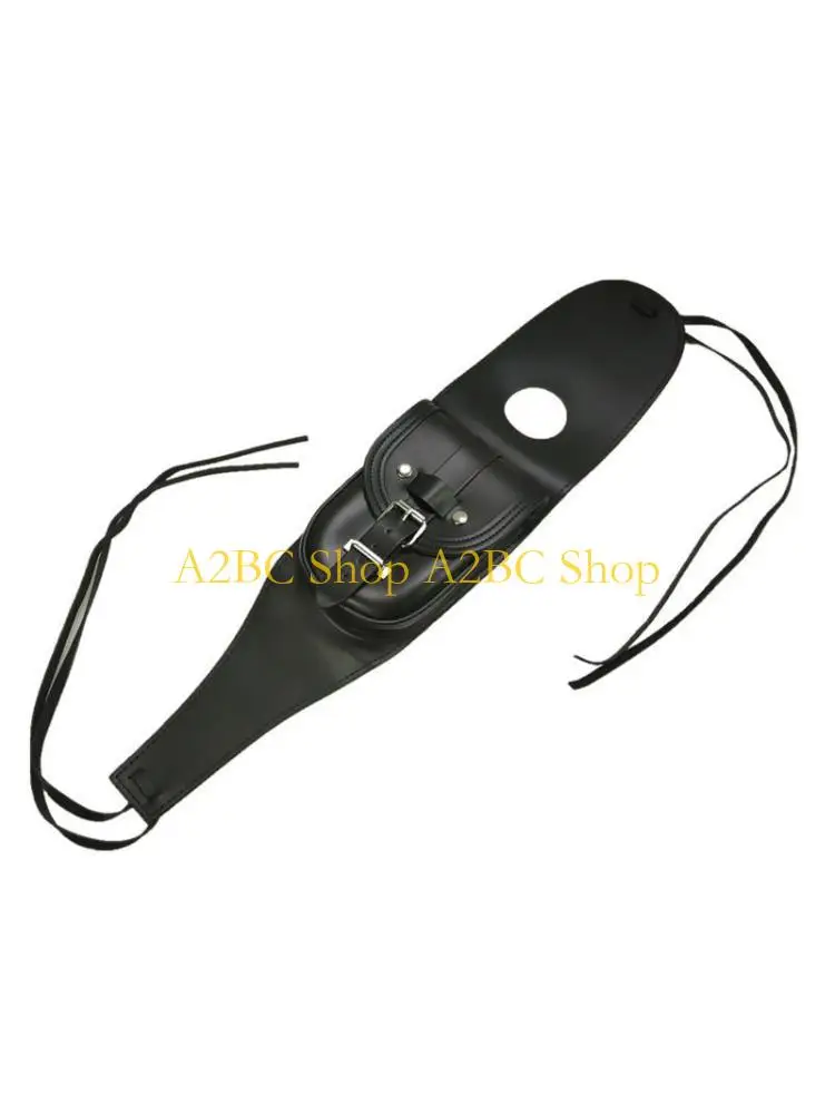 

A2BC Universal Motorcycle for Tank Bag PU Leather Holder for Key Cellp
