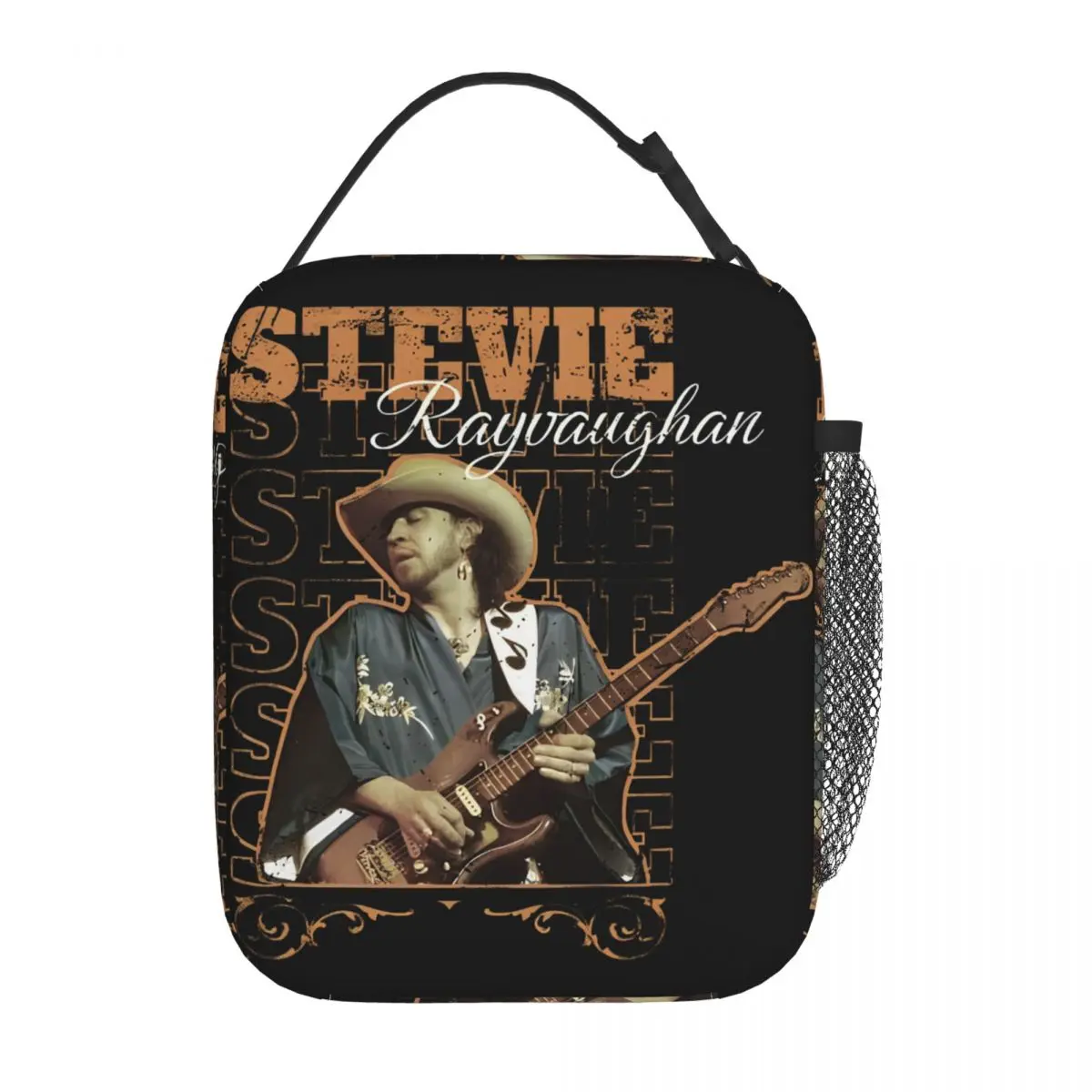 

Изолированный Ланч-бокс Stevie Ray Воган Legends Never Die Product для пикника, многоразовый термоохлаждающий Ланч-бокс