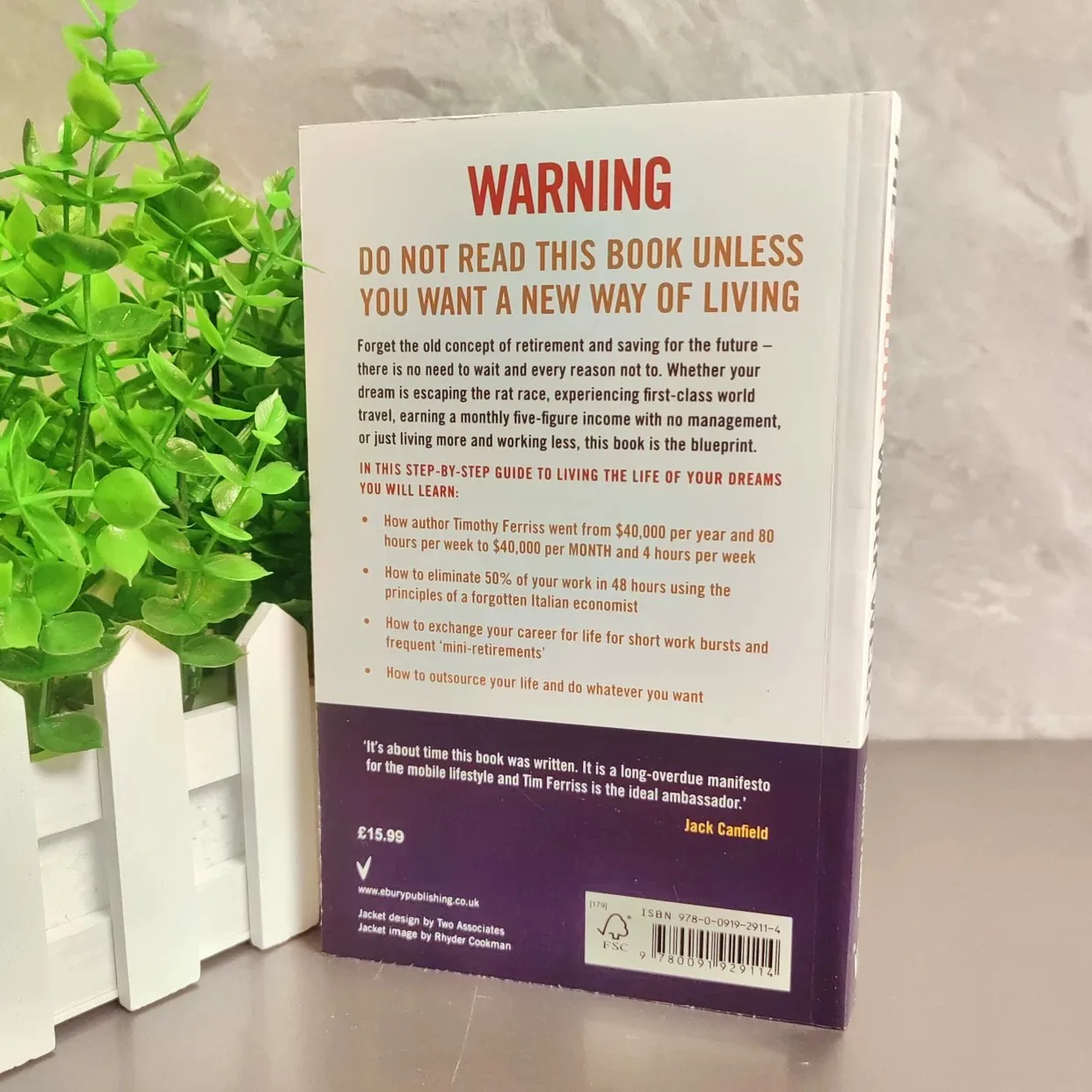 أسبوع العمل لمدة 4 ساعات بقلم تيموثي فيريس باللغة الإنجليزية