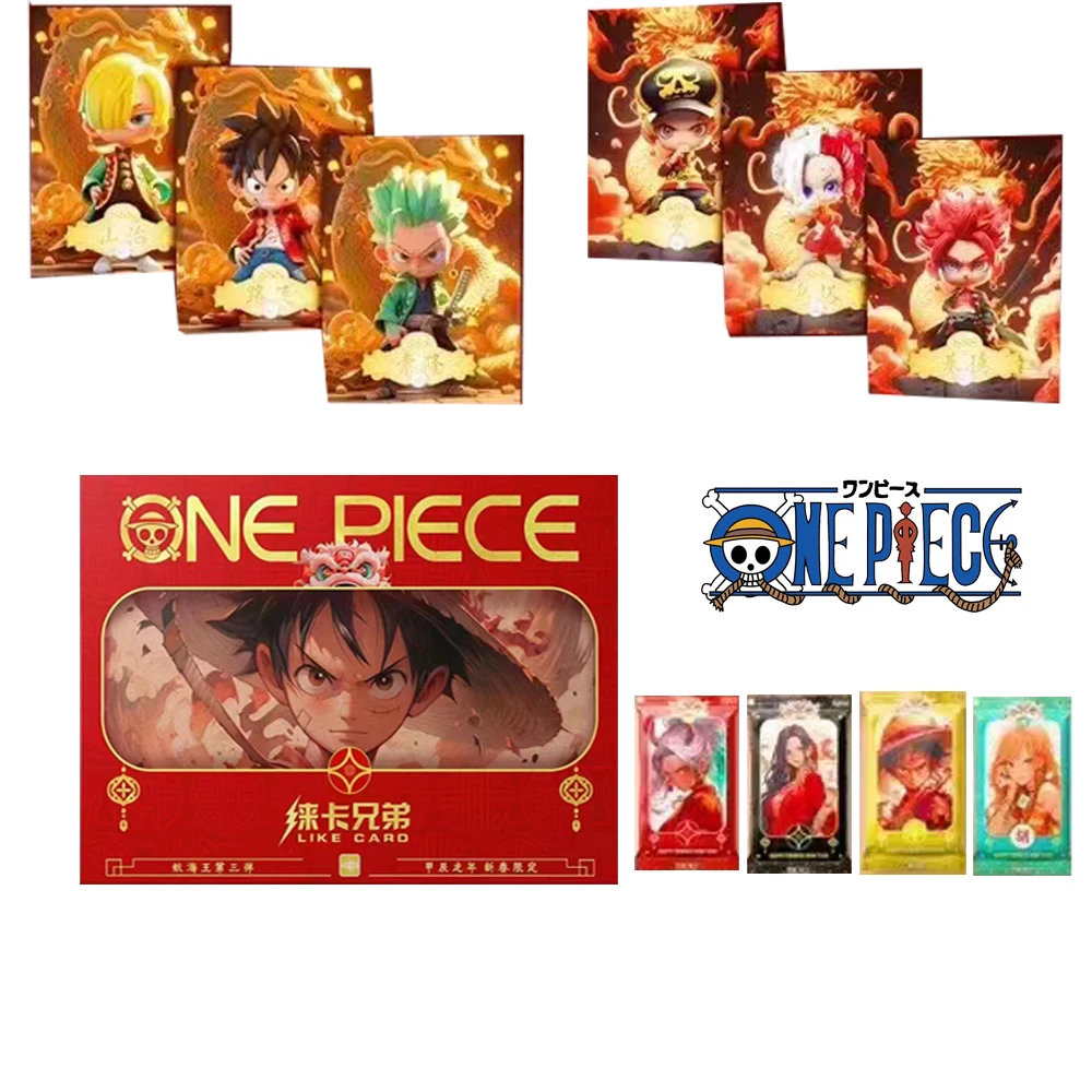 Low Price Clearance Leica One Piece Episode 3 Collection Card Box Luffy Boa Nami - Perfect Children Toys Birthday gifts