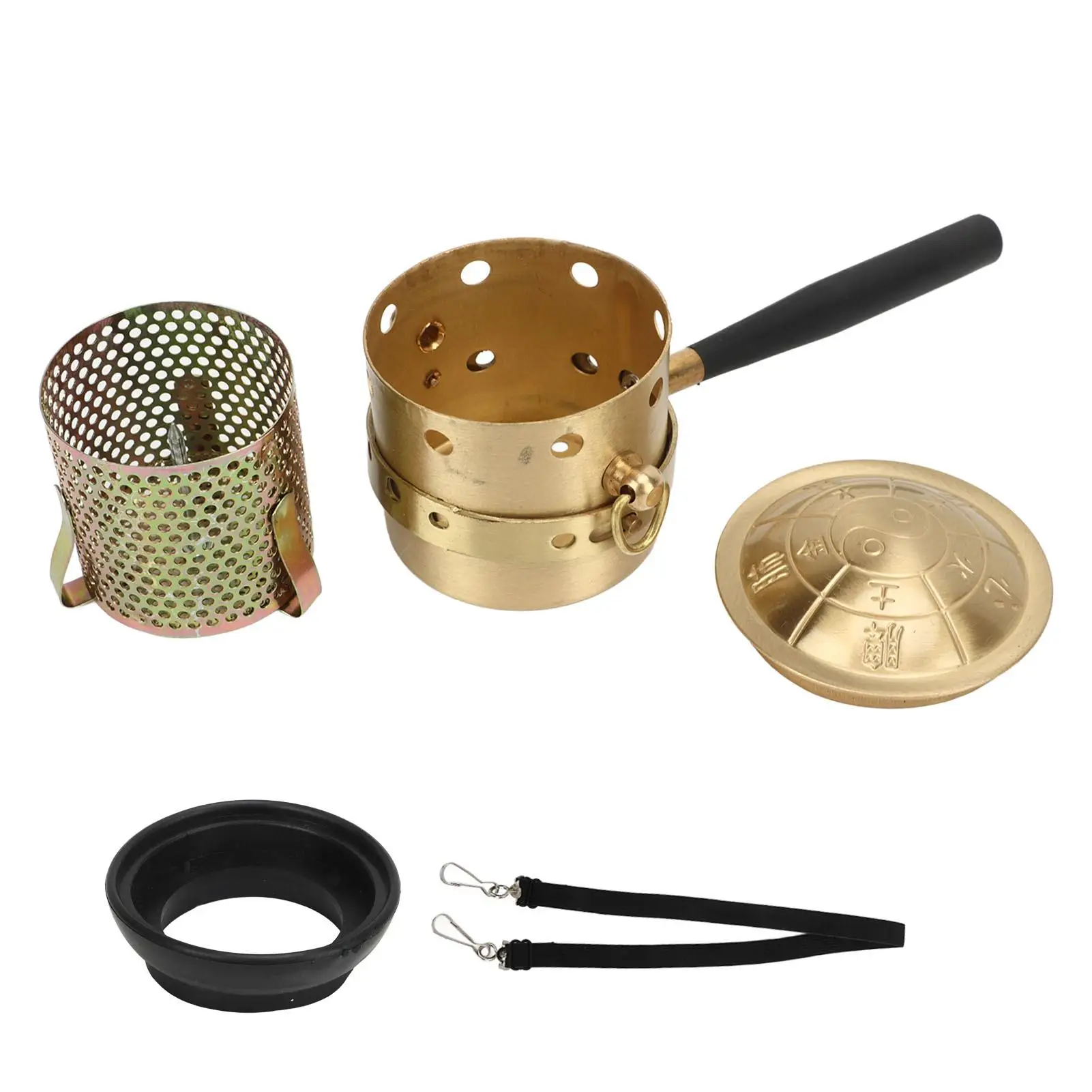 

High Temperature Resistance Copper Moxibustion Box Set for Enhanced Immunity and Improved Sleep Relief from for arthritis