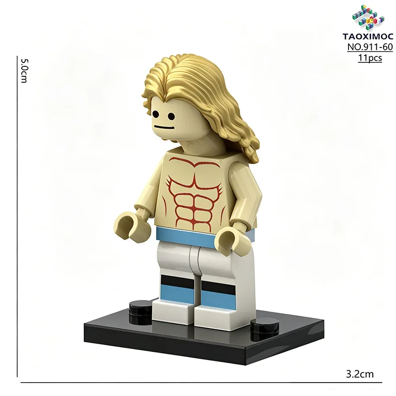 FIFA World Cup Funny Haaland Soccer Player Building Blocks Mini Figure DIY Bricks Collectible Event Souvenir Toy for Fans Gift
