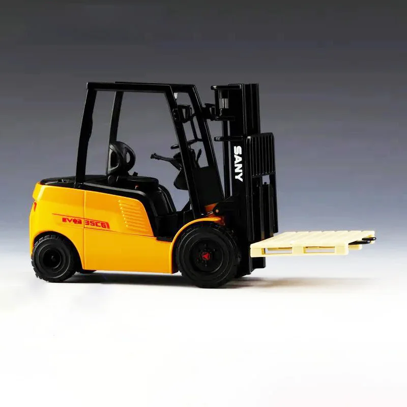 1:20 Scale SANY SCPC6 Forklift Alloy Car Model Collection Ornaments