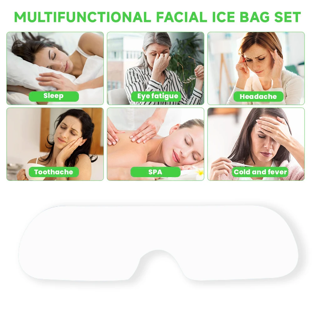 3/10/20/30 Stuks Luteïne Oogzorg Patch Gel Koud Kompres Oogmasker Voelt Comfortabel Vochtig en Koel Ijsmasker Koud Kompres Ooglapje