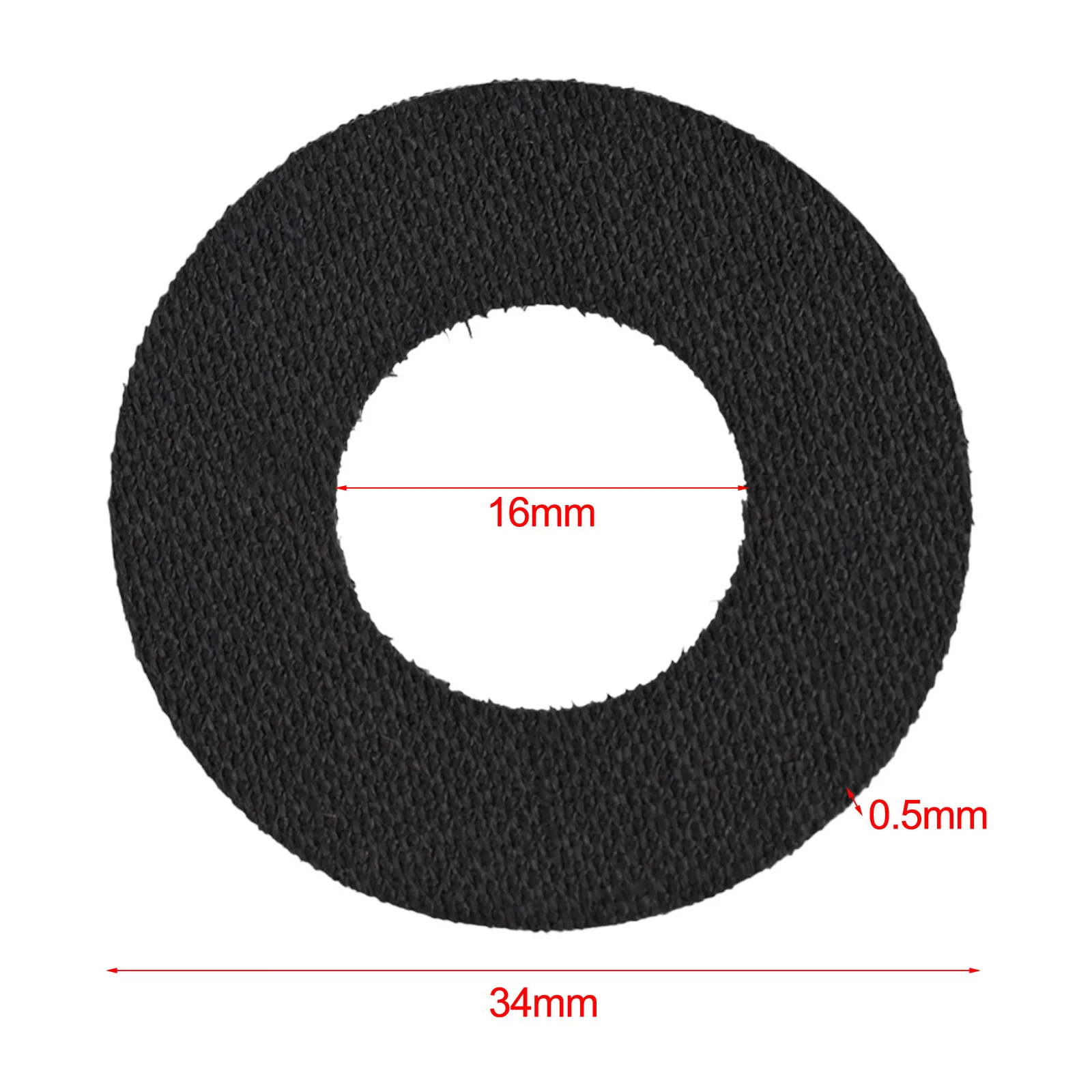 3 Pieces Baitcast Reel Brake Pads Washer Carbon Fiber Fishing Reel Drag Washers Modified D/S Brand Wheel Accessories