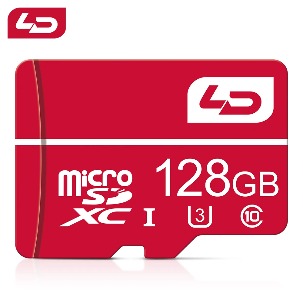 LD 128GB Class 10 High Speed SD Memory Card 128G Micro TF SD Card 128 waterproof cartao de memoria For nintendo switch