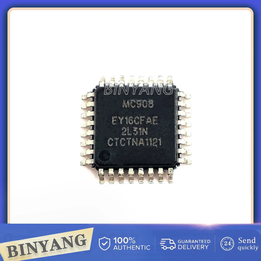 5pcs/lot MC908EY16CFAE New In Stock QFP32  Encapsulation