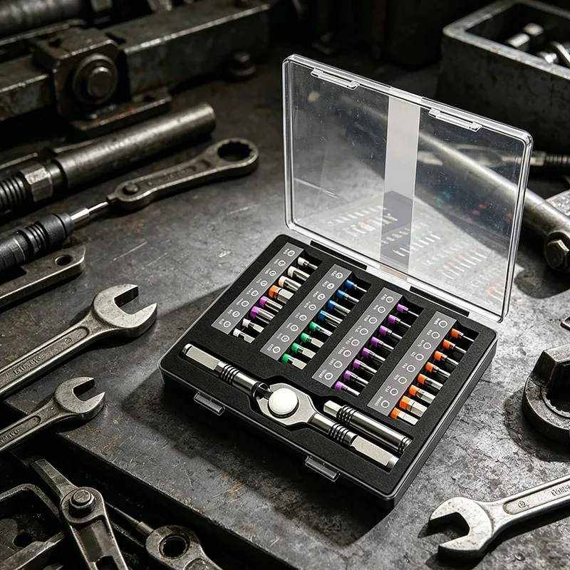 Juego de Destornilladores Magnéticos Multifuncionales 32 en 1, Adecuado para Computadoras, Bicicletas, Muebles y Reparaciones Domésticas Generales