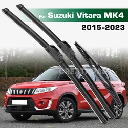 GREATROAD Wiper LHD&RHD Front & Rear Wiper Blades Set For Suzuki Vitara MK4 2015 - 2023 Windshield Windscreen Window Brushes