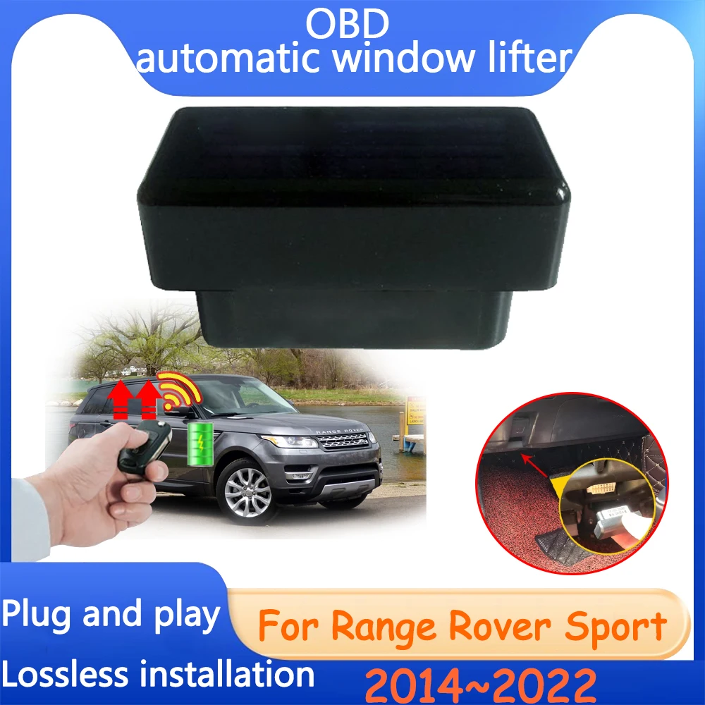 

For Range Rover Sport L494 2014~2022 Accessories OBD Automatic Window Lifter Device Car Modification Installation Switch Tuning