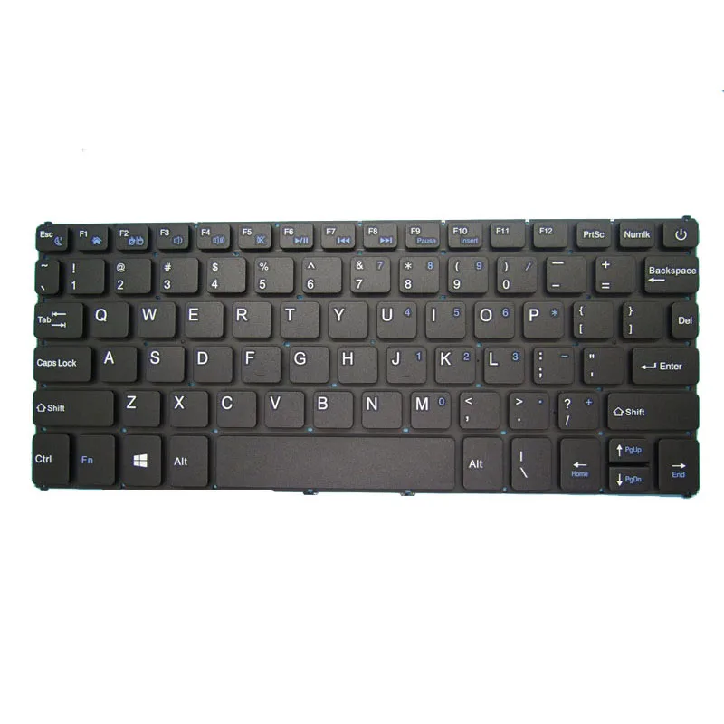 

Клавиатура для ноутбука DIGMA EVE 100 ET1015EW/EVE 101 ES1030EW 10,1, черная, без рамки, новая русская RU/США США