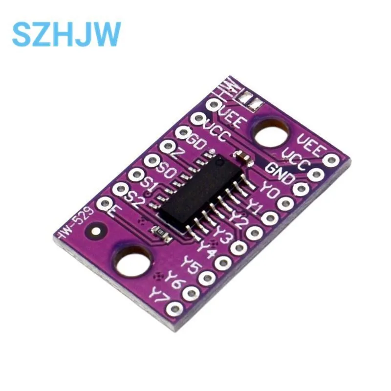 74HC4051 8 Channel Analog Multiplexer Selector Module Multiplexers Distributor Resolver For Arduino