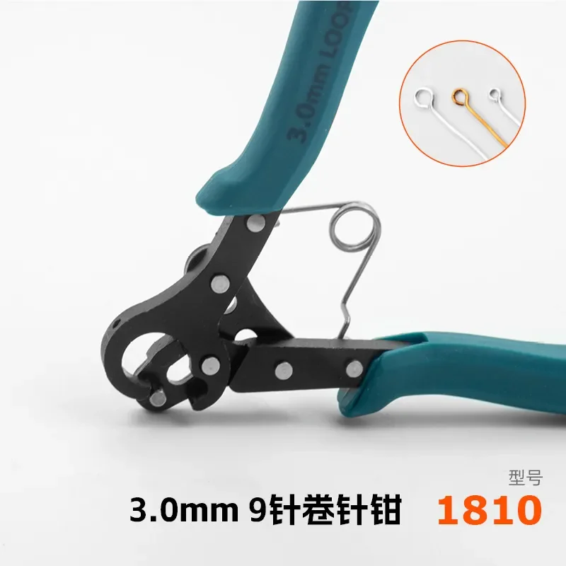 Nine Pin Pliers 1.5mm 2.0mm 2.5mm 3.0mm For DIY Handmade Jewelry Making Stud Earring Winding Tools Professional Crafting