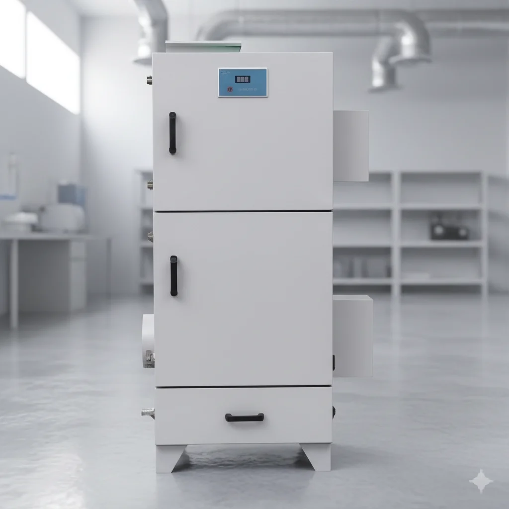 Powerful Suction 0.3um Single Unit Baghouse Collector for Industrial Woodworking