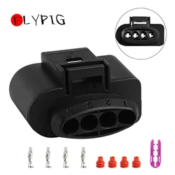 4 Pin Ignition Coil Connector Plug for Audi Fit for VW Passat Jetta Golf Skoda Touareg 1J0973724