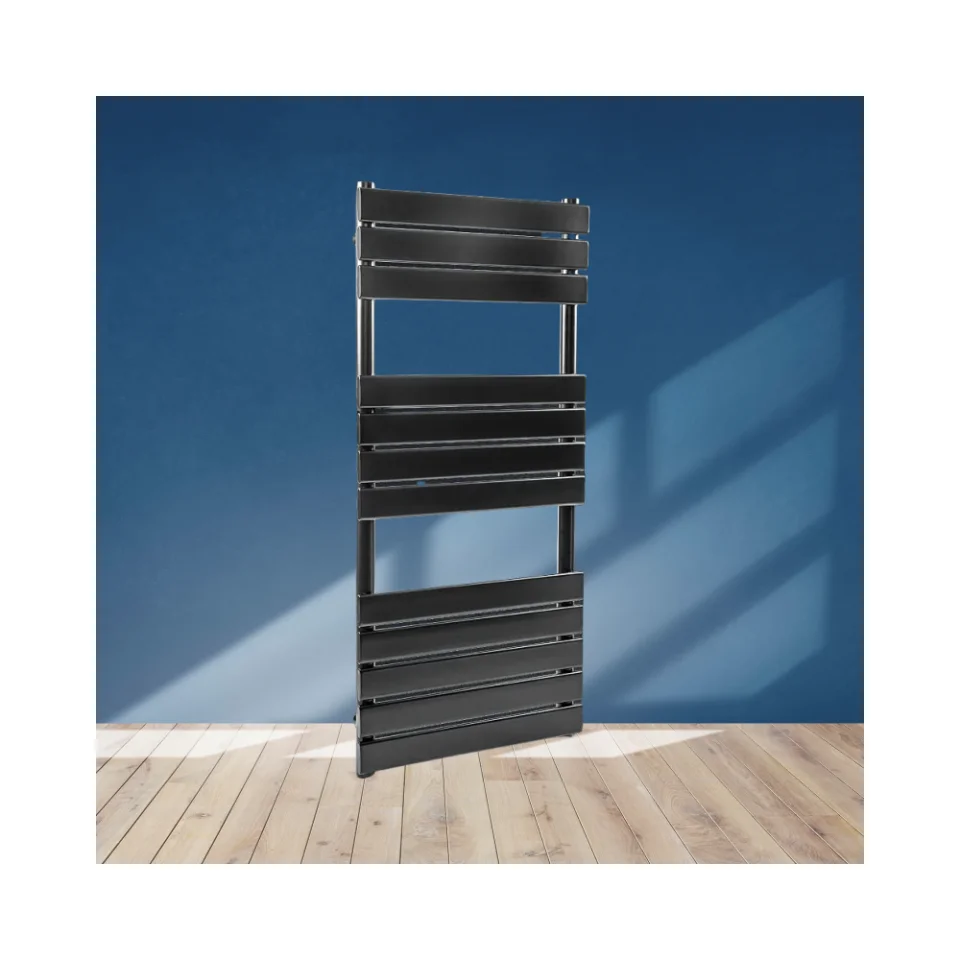 

Низкоуглеродистая сталь Вертикальная настенная полотенцесушитель с подогревом Системы HVAC Аксессуары для ванной комнаты