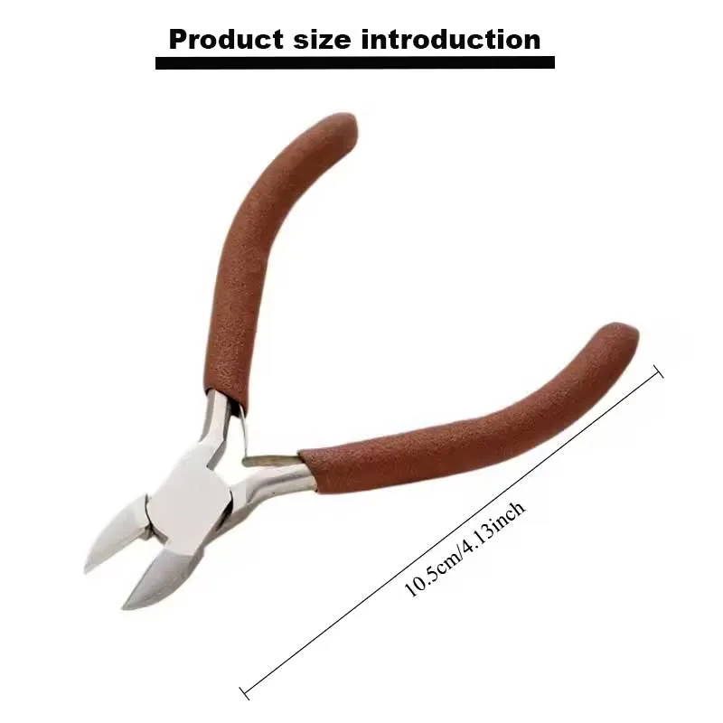 1pcs Professional Craft Pliers Set, Needle Nose Round Nose Pliers for DIY Leather Hardware Hand Tools Mini Tool Kit