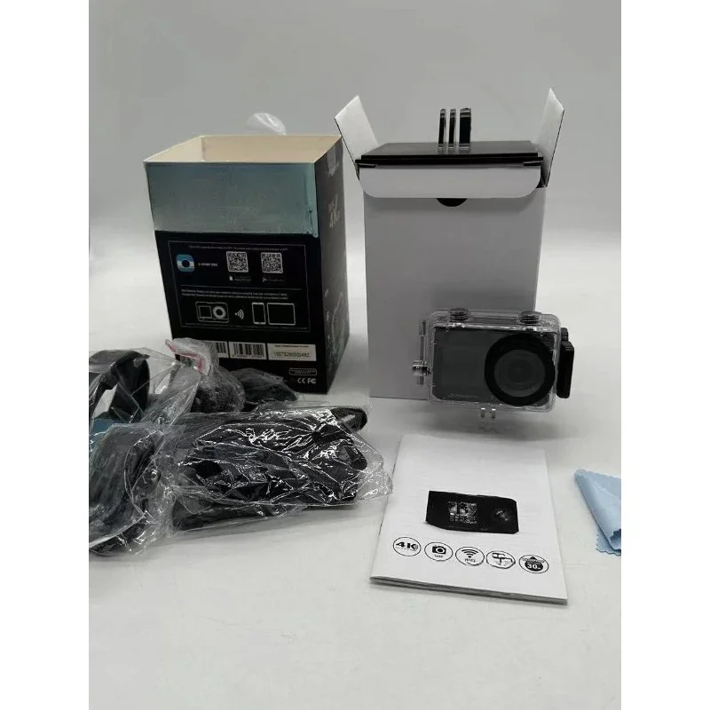 4K dual-color motion camera with remote control bracelet, motion detection