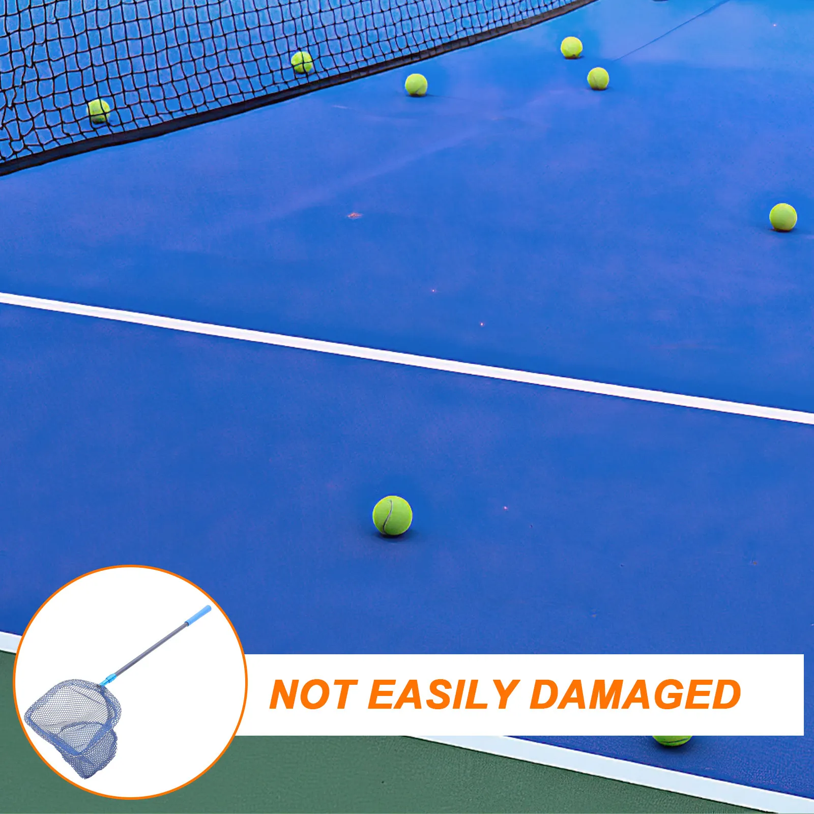 

Portable Table Tennis Ball Picker Aluminum Alloy Rod Large Capacity Telescopic Handle Convenient Balls Collector Tennis Ball