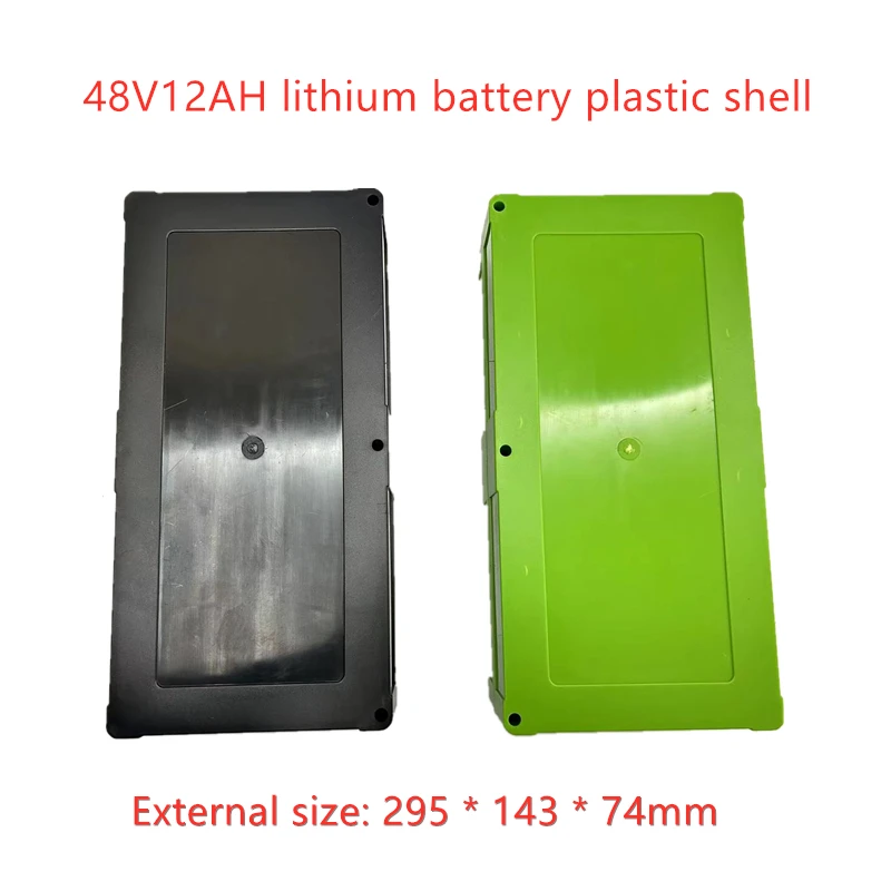 Electric vehicle battery box 48V12AH lithium battery plastic shell 18650 with bracket box power lithium battery protection box