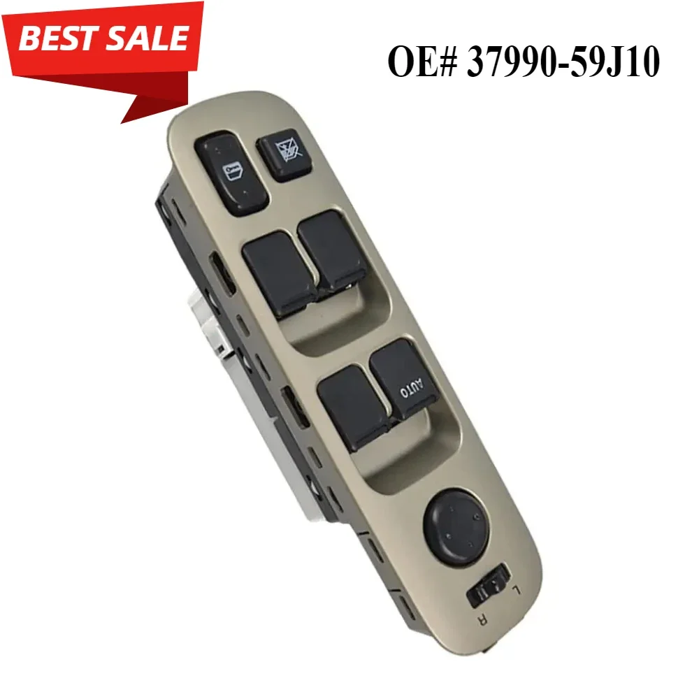 

Window Control Switch 37990-59J10 Replacement Left Front Door Lock Switch Assy Fit for Suzuki Liana Estate (er) 2008 37990 59J10
