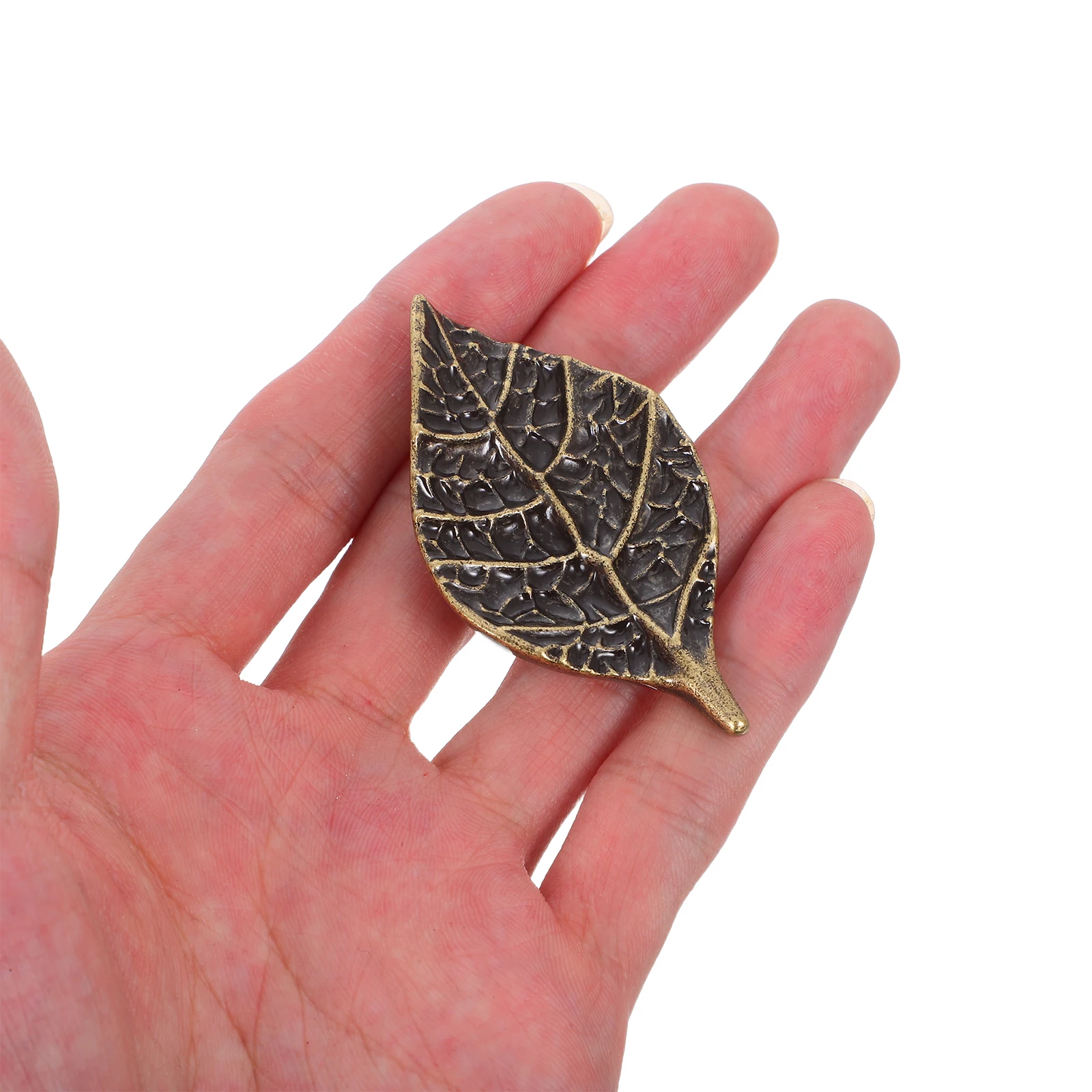 

3Pcs Leaf Style Cabinet Handles for Wardrobes Drawers Cupboards Decorative Furniture Knobs Leaf Shape Knob Handles