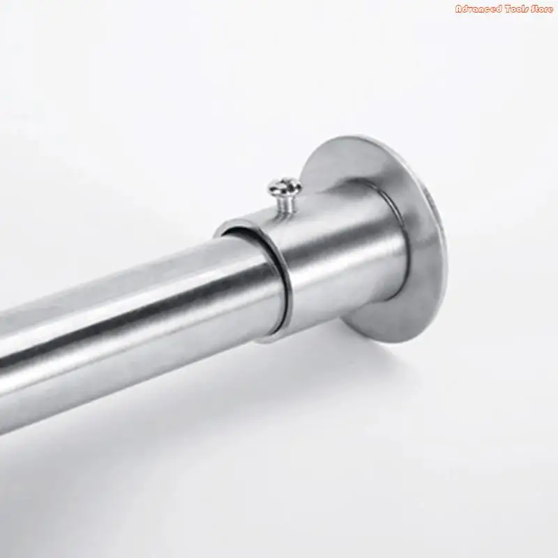 16/19/22/25/32mm Stainless Steel Wardrobe Support Closet Rod Flange Bracket Clothes Rod for Seat Hanger Pipe Holder W91B